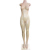 Female Mannequin - Full Figure Half Body Legs Straight - Flesh Tone