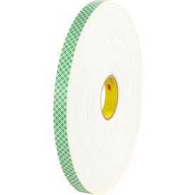 3M™ 4004 Double Sided Foam Tape 2"" x 18 Yds. 250 Mil Natural