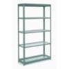 Global Industrial 5 Shelf Heavy Duty Boltless Shelving Starter 48""Wx24""Dx72""H Wire Deck USA