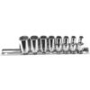 Chrome Socket 1/4"" Drive 9/32"" 6 Point Short