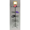 Floor Cap Display Black
