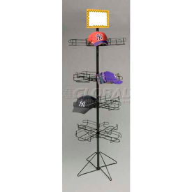 Floor Cap Display Black