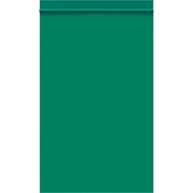 Global Industrial™ Reclosable Poly Bags 5""W x 8""L 2 Mil Green 1000/Pack