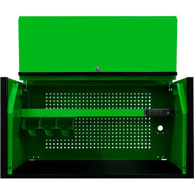 Extreme Tools DX Power Workstation Hutch 41""W x 25""D x 22-1/4""H Green with Black Handle