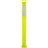 Global Industrial Reflective Delineator Post 49""H Lime Green