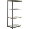 Global Industrial 4 Shelf Standard Duty Boltless Shelving Add On 36""Wx12""Dx84""H Laminate Deck