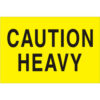 Tape Logic® Labels with ""Caution-Heavy"" Print 3""L x 2""W Fluorescent Yellow Roll of 500