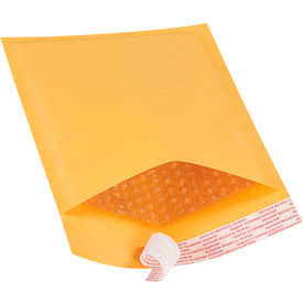 Global Industrial™ Self Seal Bubble Mailers #0 6""W x 10""L Kraft 250/Pack