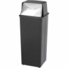 Safco® Push Top Receptacle 21 Gallon - 9893