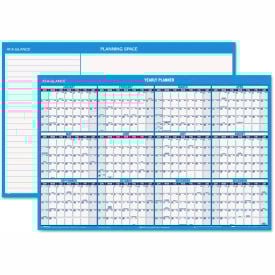 AT-A-GLANCE® Horizontal Reversible/Erasable Wall Planner 36 x 24 Jan to Dec 2025