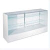 4' Full Vision Show Case White