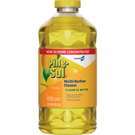 Pine-Sol® CloroxPro™ Multi-Surface Cleaner Concentrated Lemon Fresh Scent 80 oz. Bottle