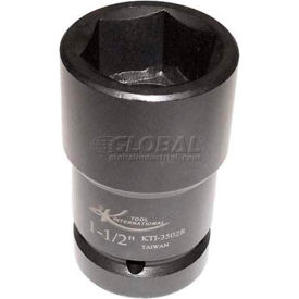Impact Budd Wheel Socket 13/16"" Square x 1-1/2"" Hex 1"" Drive Deep