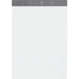 Global Industrial™ Poly Mailers 14-1/2""W x 19""L 2.5 Mil White 250/Pack