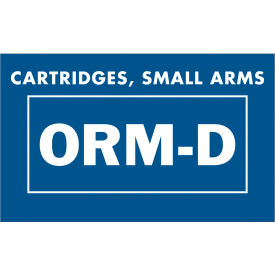 Tape Logic® ORM-D Labels ''Cartridges Small Arms ORM-D'' 1-3/8""L x 2-1/4""W Roll of 500