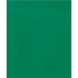 Global Industrial Flat Polyethylene Bags 15""W x 18""L 2 Mil Green 1000/Pack