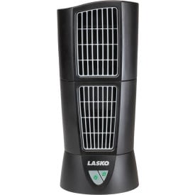Lasko Desktop Oscillating Multi Directional Tower Fan 3 Speed Black