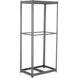 Global Industrial 3 Shelf Standard Duty Boltless Shelving Starter 36""W x 18""D x 60""H No Deck