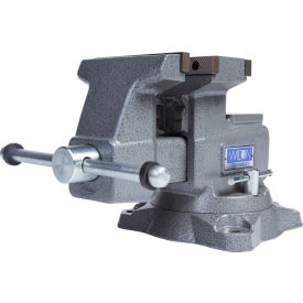 Wilton Reversible Bench Vise 5-1/2"" Jaw Width with 360° Swivel Base