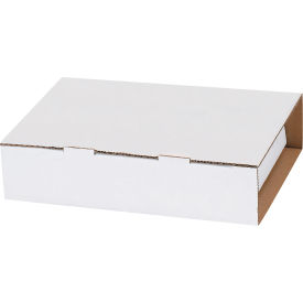 Global Industrial Corrugated Video Tape Mailers 8-1/2""L x 7-5/8""W x 2-1/16""H White 20/Pack