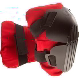 Impacto 877-00 Knee Pad Fire Retardant Cover Hinged Hard Shell Ribbed Cap Premium Foam Pad