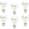 Sunlite® LED A19 Filament Light Bulb E26 Base 6W 600 Lumens 2700K Soft White Pack of 6