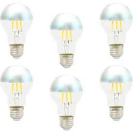 Sunlite® LED A19 Filament Light Bulb E26 Base 6W 600 Lumens 2700K Soft White Pack of 6