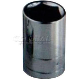 Chrome Socket 1/2"" Drive 6 Point 10mm Short