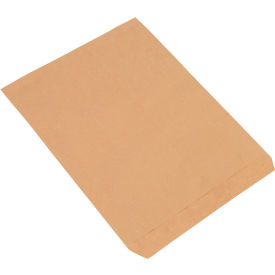 Global Industrial™ Flat Merchandise Bags #12 12""W x 15""H Kraft 1000/Pack