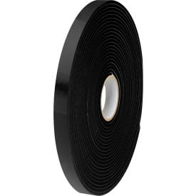 Tape Logic® Double Sided Foam Tape 1"" x 36 Yds. 62.5 Mil Black