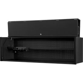 Extreme Tools DX Power Workstation Hutch 72""W x 21""D x 22-1/4""H Matte Black w/ Gloss Black Handle