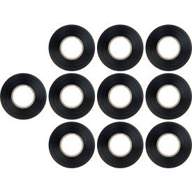 Sunlite® PVC Electrical Tape 3/4' x 60' Black Pack of 10