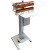 Sealer Sales® W-Series 18"" Direct Heat Foot Sealer Standing Operation 15mm Meshed Seal Width