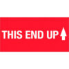 Tape Logic® Labels with ""This End Up"" Print 4""L x 2""W Red/White Roll of 500