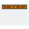 Tape Logic Panel Face Envelopes ""Packing List Enclosed"" Print 4-1/2""L x 6""W Orange 1000/Pack