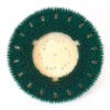 Global Industrial™ 20"" 22/120 Grit Scrub Brush for Concrete Green
