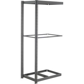 Global Industrial 3 Shelf Standard Duty Boltless Shelving Add On 48""W x 12""D x 84""H No Deck