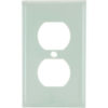 Sunlite® Duplex Switch Cover Plate 1-Gang Almond Pack of 12