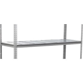 Global Industrial Extra Heavy Duty Boltless Shelving Z Beam 72Wx24D Steel Deck
