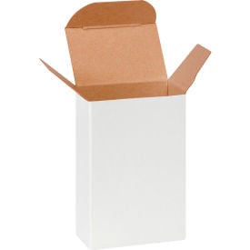 Global Industrial Reverse Tuck Folding Cartons 2""L x 1-1/4""W x 3""H White 1000/Pack