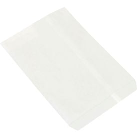 Global Industrial™ Flat Merchandise Bags #8 8-1/2""W x 11""H White 2000/Pack