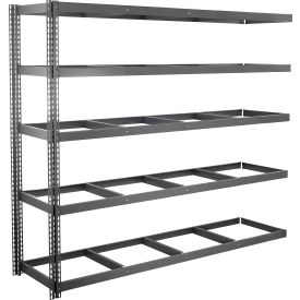 Global Industrial 5 Shelf Extra Heavy Duty Boltless Shelving Add On 96""W x 24""D x 72""H No Deck
