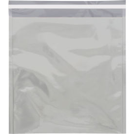 Global Industrial™ Peel & Seal Metallic Glamour Mailers 10-3/4""W x 13""L Silver 250/Pack