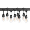 Sunlite® Commercial Grade String Light with LED Edison Bulbs 18 SJTW 1050 Lumens 24'L Cord