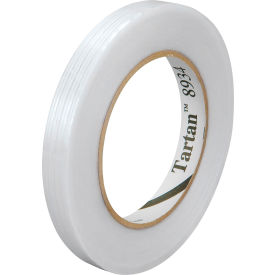 Tartan™ 8934 Filament Tape 1/2"" x 60 Yds. 4 Mil Clear