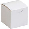 Global Industrial Gift Boxes 2""L x 2""W x 2""H White 200/Pack