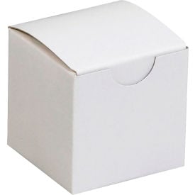 Global Industrial Gift Boxes 2""L x 2""W x 2""H White 200/Pack