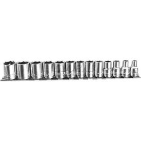 Chrome Socket 3/8"" Drive 15mm Short