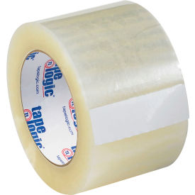 Tape Logic® #122 Quiet Carton Sealing Tape 3"" x 110 Yds. 2 Mil Clear