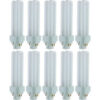 Sunlite® PLD U-Bend Fluorescent Bulb G24q1 Base 13W 780 Lumens 3000K Warm White Pk of 10